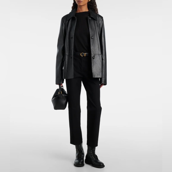 NIB Gianvito Rossi La Garde Black Leather Boots - Picture 2 of 13